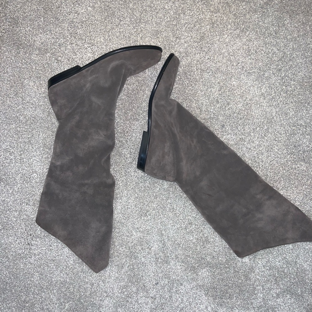 ❤️ Made In Italy Suede Low Heeled Boots ❤️